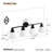 Conchita 4-Light Dimmable Frosted Glass Vanity Light-919318078