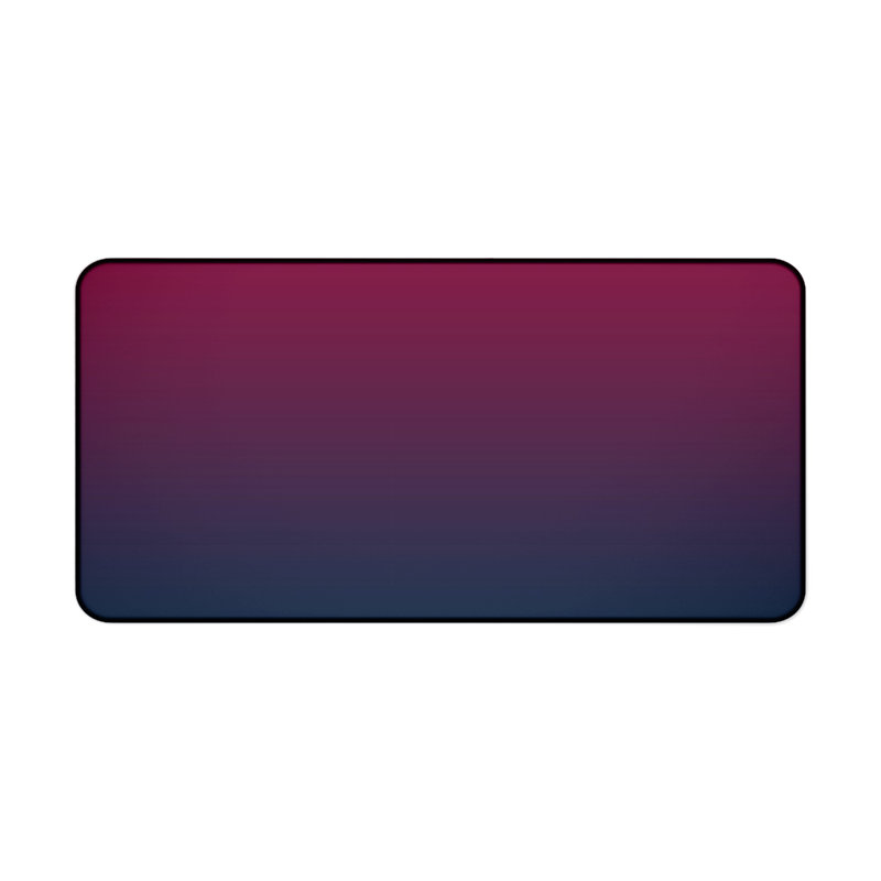 Polyester Desk Pad, 14.4x12.1