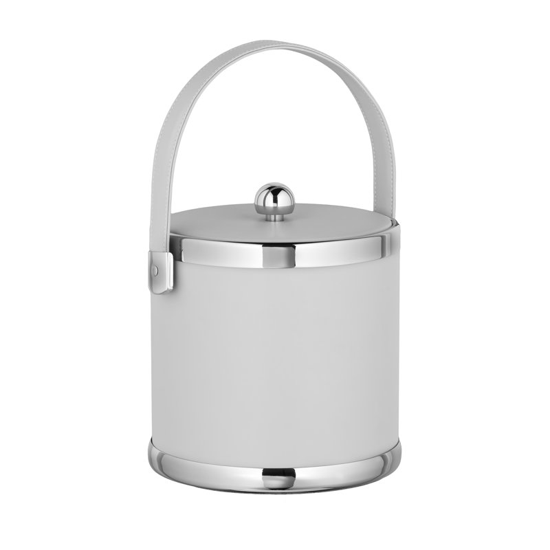 Schuykill Vinyl Ice Bucket, White