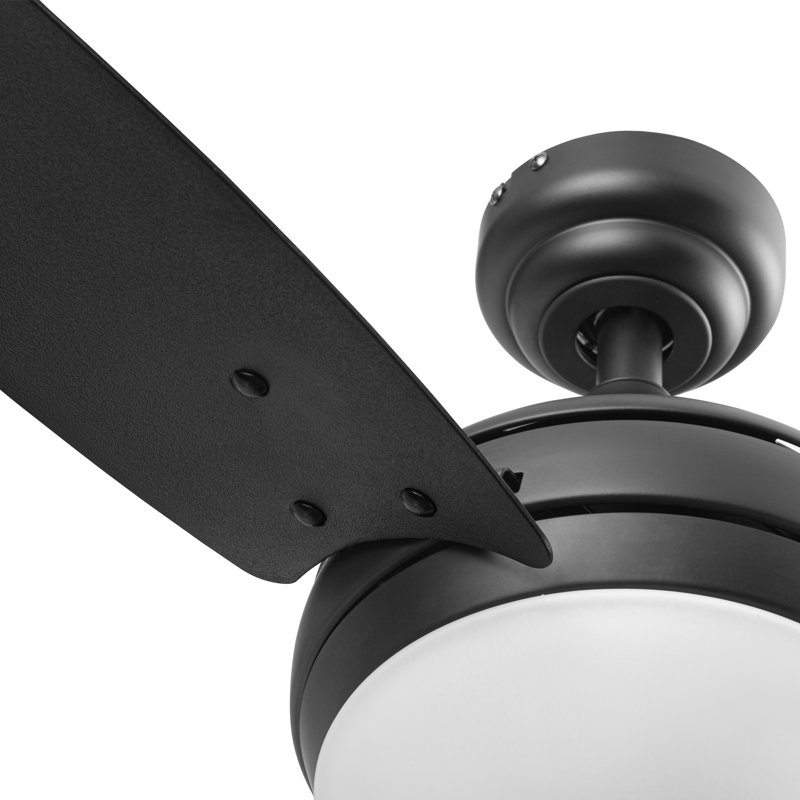Ventilateur de plafond 52 po avec lumières DEL et télécommande Neyo, Bronze