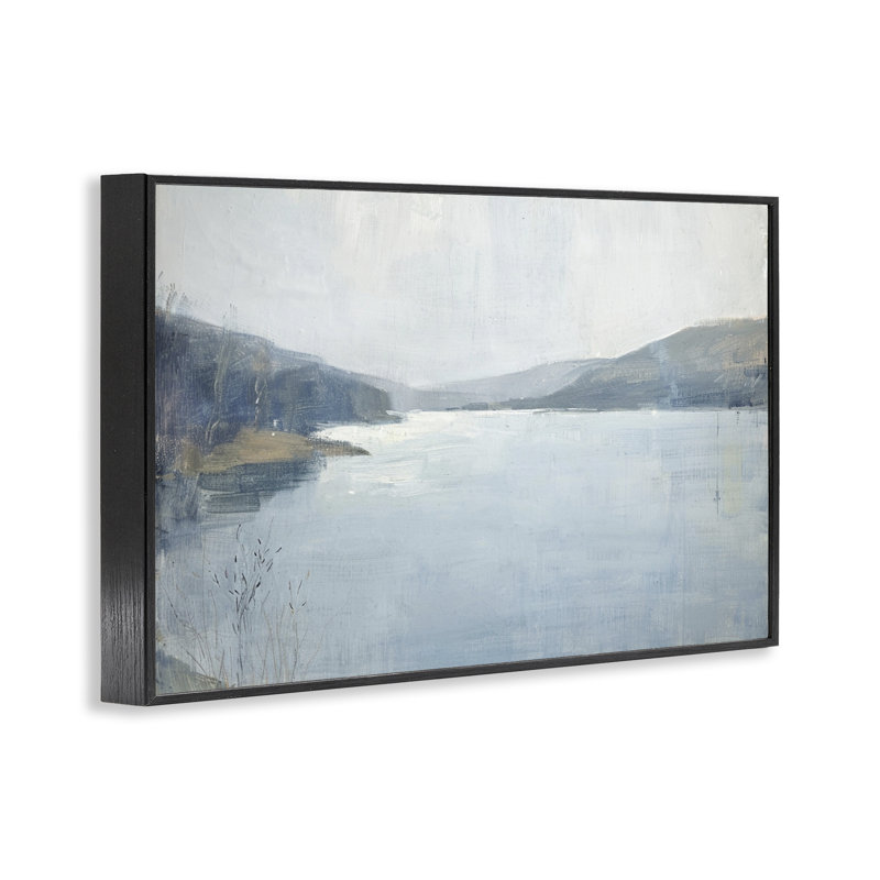 Art numérique de Stupell Industries estompé par LSR Design Studio, H 12 po x l 18 po, Giclée encadrée noir minuit