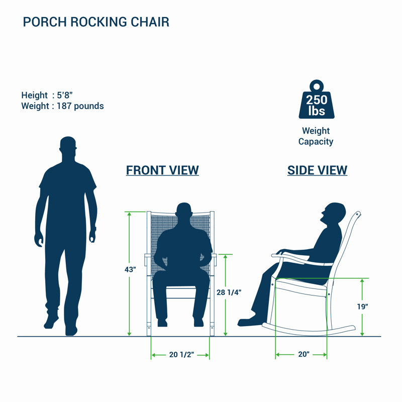 Annachiara Teak Outdoor Rocking Chair (Set Of 2)