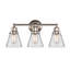 Éclairage pour salle de bain 3 lumières Aness Cone-42759763-42759766-42759769
