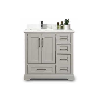 Eser 36'' Single Bathroom Vanity with Top