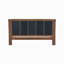 Cadre de lit en bois de pin de qualité supérieure, cadre de lit avec tête de lit inclus, lit Mid-Century moderne-1900211818-1900211823