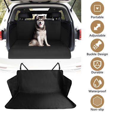 Pet Car Seat Hammock Style Cover Grey, Formosa Covers