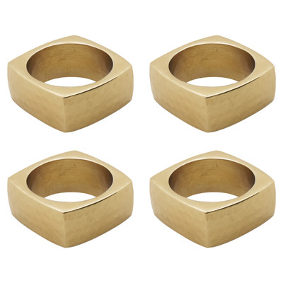Rond de serviette en aluminium