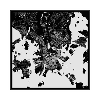 « helsinki », impression sur toile tendue encadrée