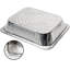 Bacs jetables en aluminium profonds de 9 x 13 pouces, demi-format, poids standard