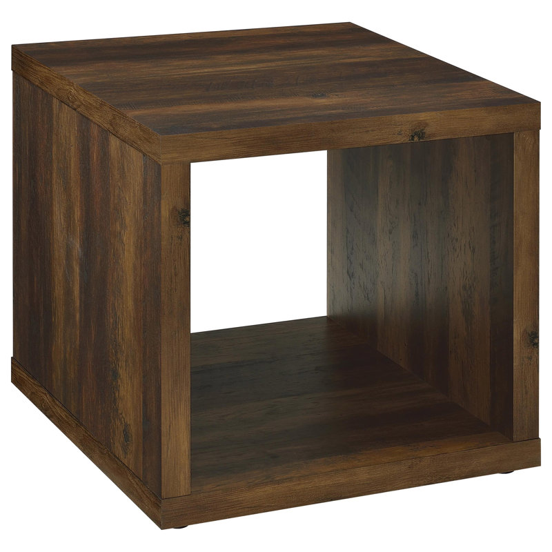 Table de bout d'appoint Flint, Brun