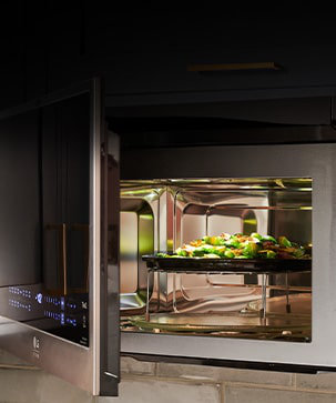 29.88" 1.7 cu ft. 1700 - Watt Convertible Convection Over-The-Range Microwave with Sensor Cooking and Air Frying Capability