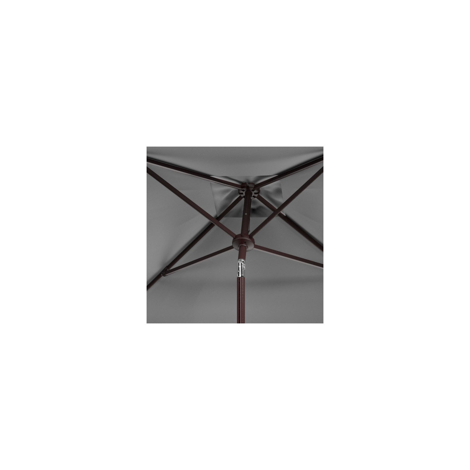 Teo 90'' Outdoor Umbrella, Gray