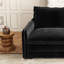 Velours côtelé avec mousse et repose-pieds amovibles - 3 repose-pieds confortables-120912556