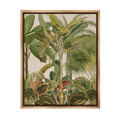 «Tropical Jungle Plantation Floater Frame» par Amber Sterling sur