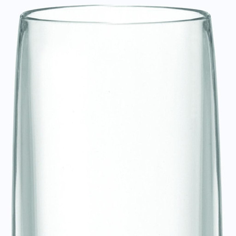 Ensemble de quatre flûtes en plastique Tritan