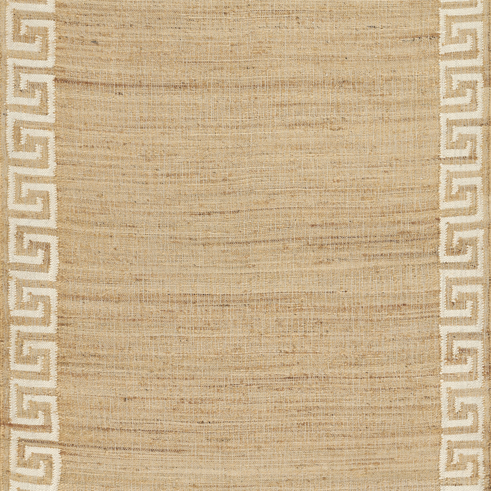 Orchard Ivory Hand-Woven Geometric Jute Rug, Rectangle 3'6" x 5'6"