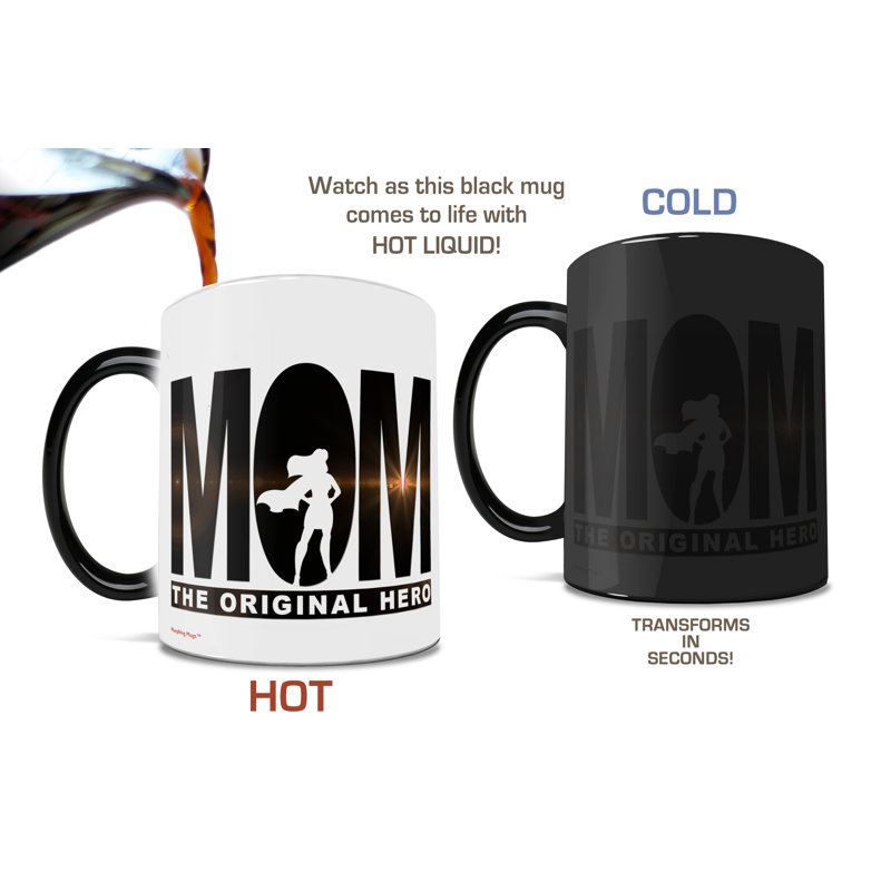 Mom the Original Hero Morphing Mugs Heat-Changing Drinkware - 11oz