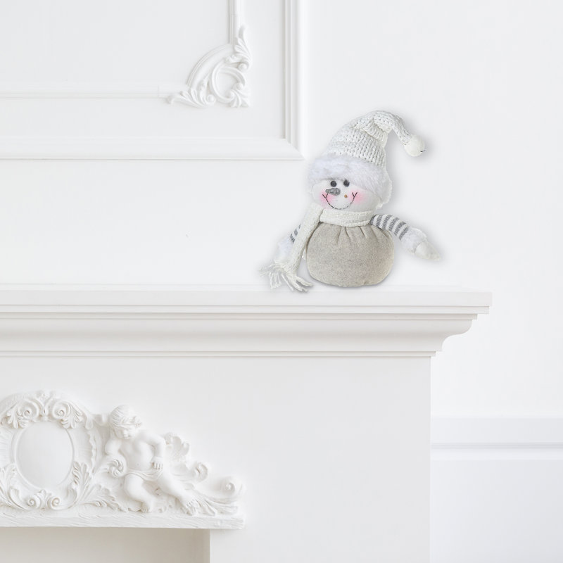 Bonhomme de neige en peluche