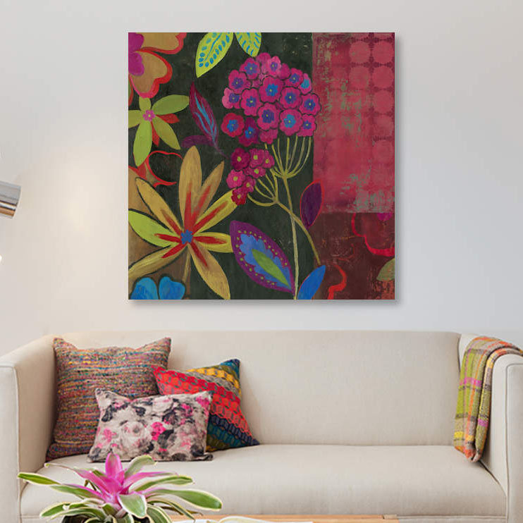 « frida i », reproduction sur toile, H 12 po x l 12 po x P 1,5 po