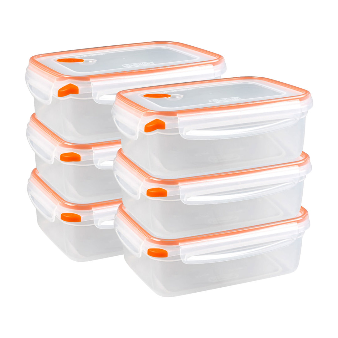 6 Container Food Storage Set (Set of 6) Sterilite