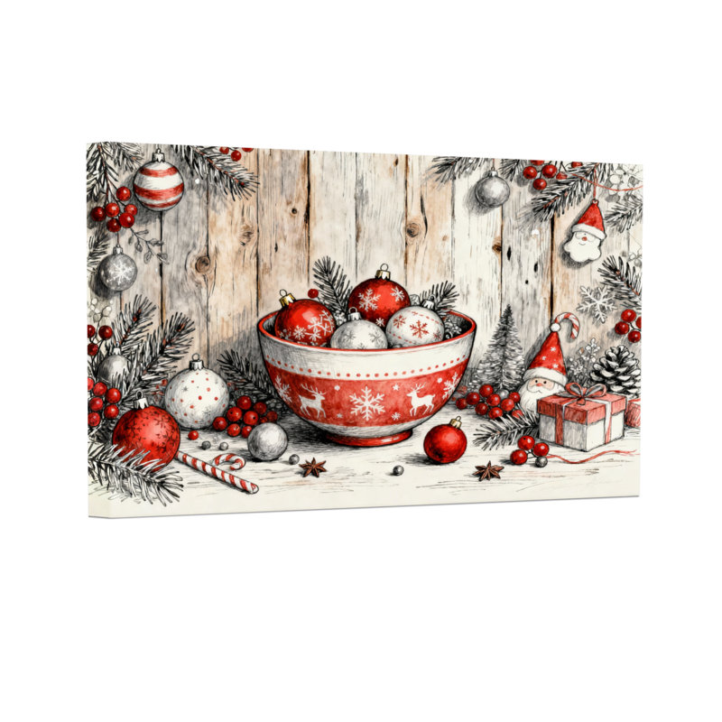 Ensemble de 3 décorations murales sur fond en bois, H 20 po x l 30 po