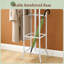 Portemanteau autoportant avec porte-parapluie, 12 crochets de protection, portemanteau en métal pour vestibule, couloir, chambre à coucher, salon et bureau