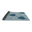 Tapis bleu marine à motifs Adilene-4017237