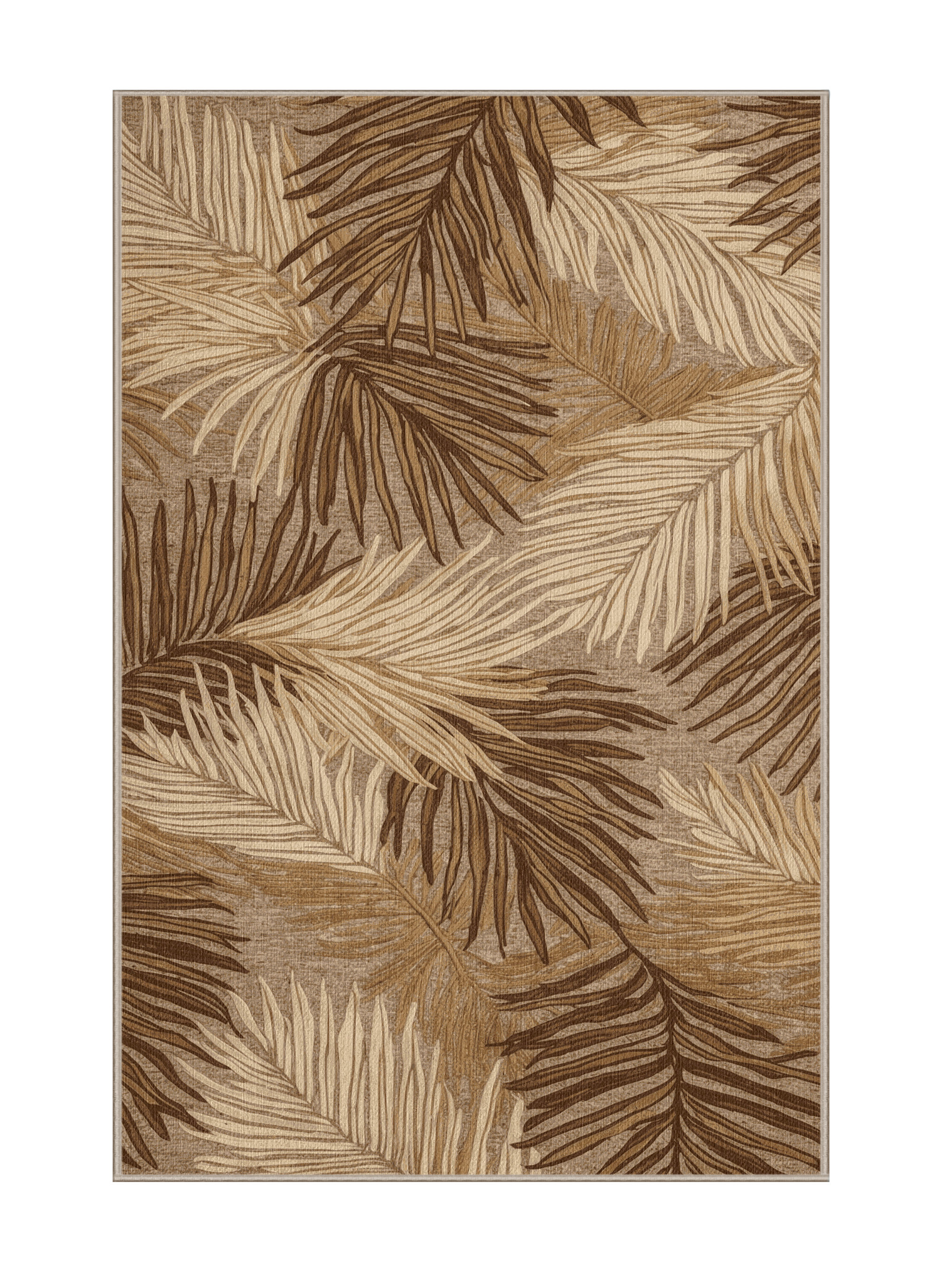 Dakota Fields Washable Coconut Palm Hawaiian Area Rug | Wayfair