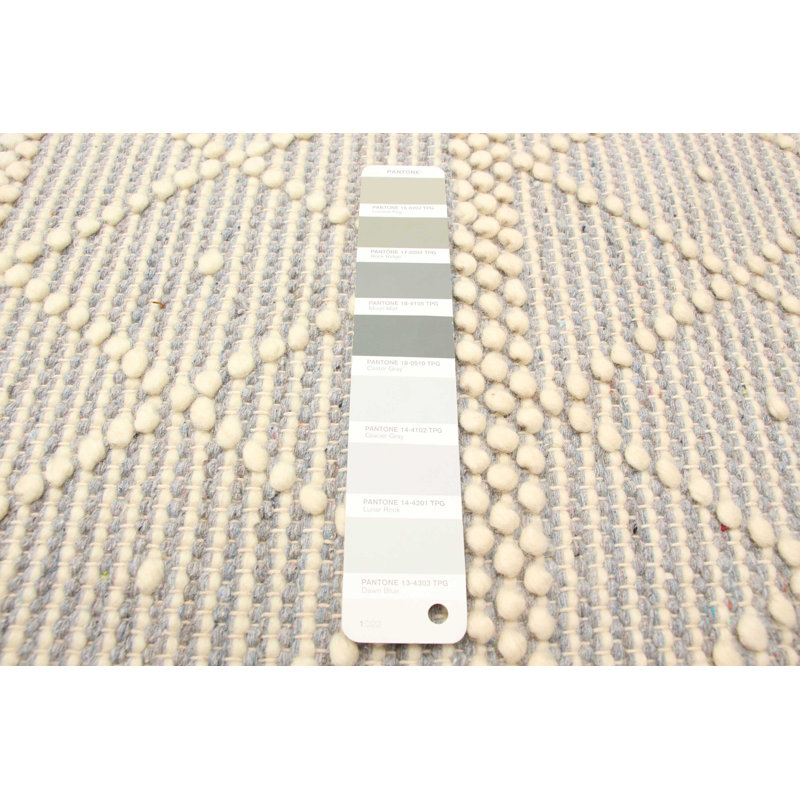 Tapis unique en laine nouvel âge 4 pi 10 po x 7 pi 10 po Haseenah