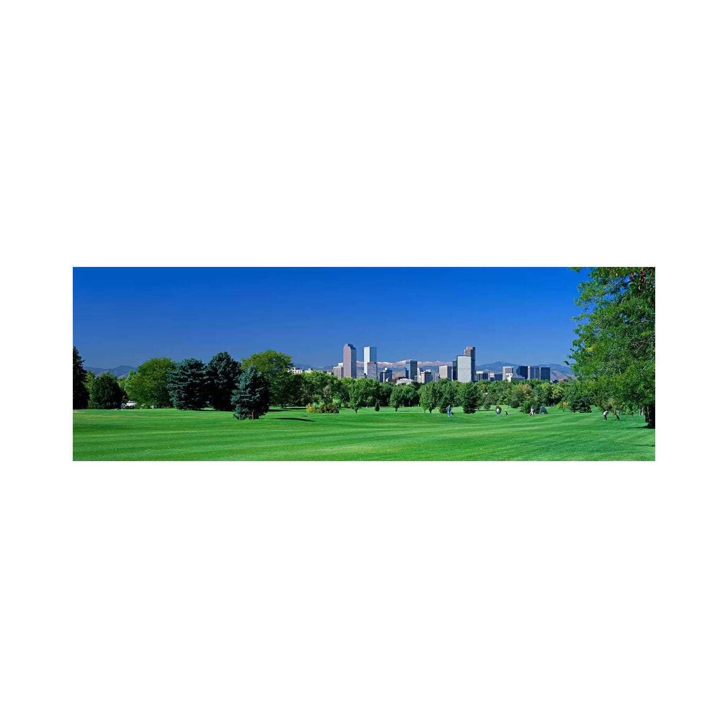 Ebern Designs Skyline in Daylight - Wrapped Canvas Panoramic Photograph ...