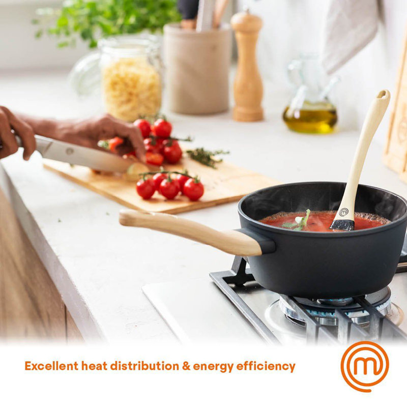 Ensemble de batterie de cuisine 11 pièces, casserole, poêles à frire et ustensiles