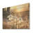 Snowdrops Sunrise In Winter - Snowdrops Wood Art On Natural Pine Wood-179056619