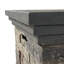 Foyer rectangulaire 50 000, produit en béton léger, gris pierre, l 56,59 po x P 26,32 po P 16,87 po, aucun assemblage requis