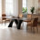 Simple Rectangular Design Dining Table