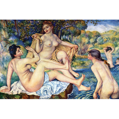 " The Large BathersPierre - August Renoir " by Pierre-Auguste Renoir