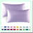 Cooling Lavender Haircare Pillowcase Set - Queen Size (20x30") - Soft Luxury Pillowcases with Envelope Closure - Pack of 2