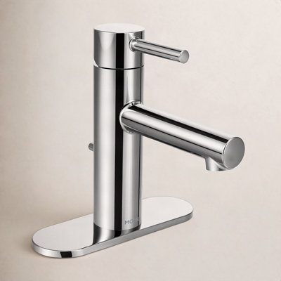 Align Single-Hole Bathroom Faucet with Drain