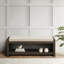 Banc de rangement en polyester Hatixhe