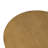 Penbrook Contemporary Luxe Iron Drum Coffee Table