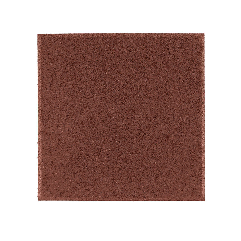 Pavé plat 12 po GroundSmart - (12), Rouge