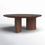Barnard Round Wood Coffee Table-778362342