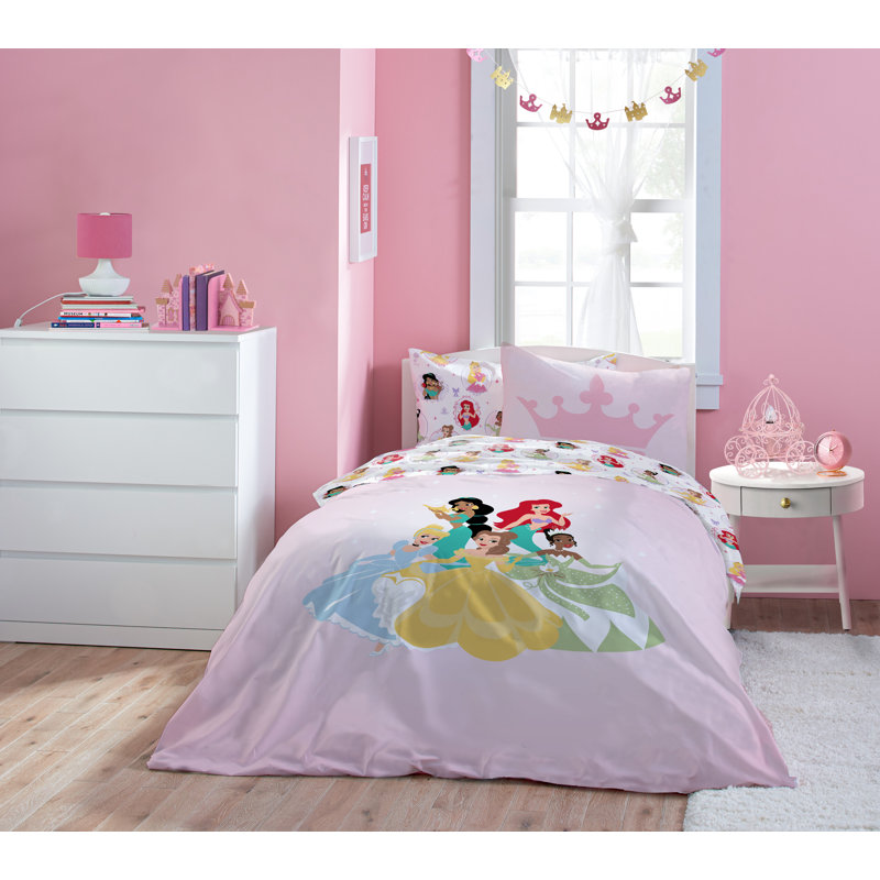 Ensemble de draps 100% coton samedi, Ensemble de draps pour lit simple avec 1 taie d'or