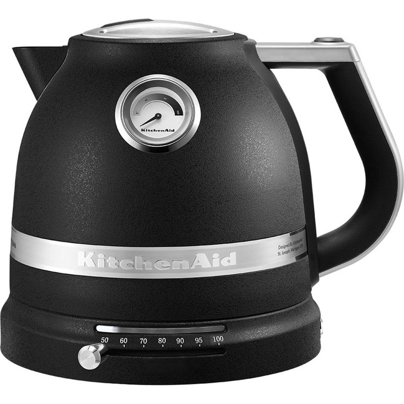 KitchenAid, Artisan 1.5L Dual-walled Multi-temperature Kettle, Black