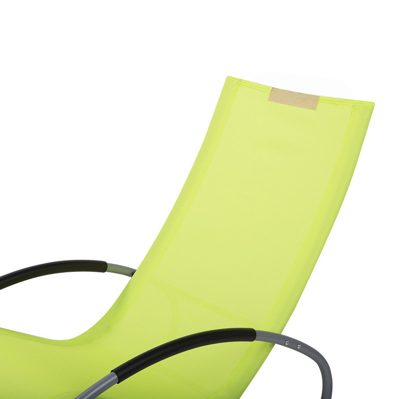 Catumba 107cm Long Single Chaise, Lime Green