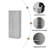 Kitchen Pantry Modern Freestanding Cabinet Cupboard