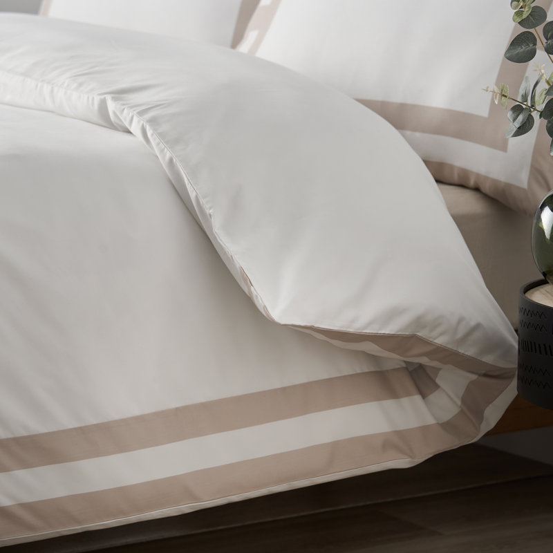So Soft Mono Panel Duvet Cover Set, Super King