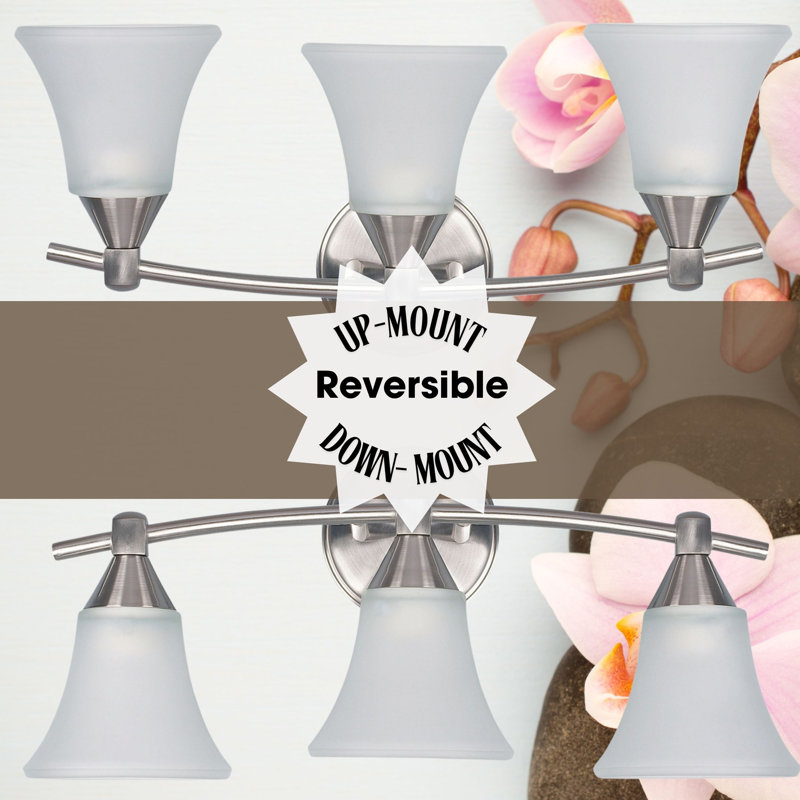 Kimbrell 3 - Light Dimmable Vanity Light