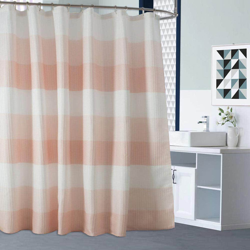 Topawa Striped Shower Curtain