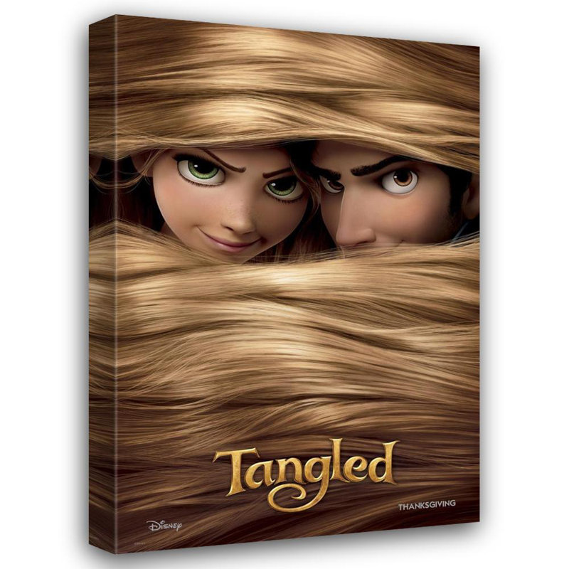 Tangled, 48" H x 32" W