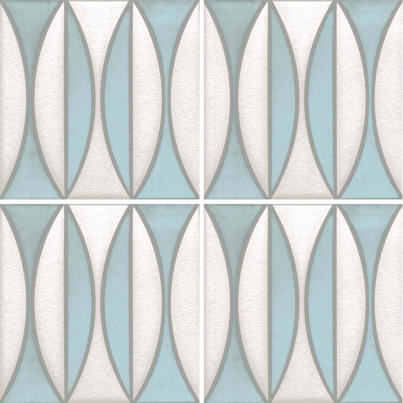 Carreau de céramique 8 "x 8", Nuage